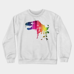 Rainbow Rex Crewneck Sweatshirt